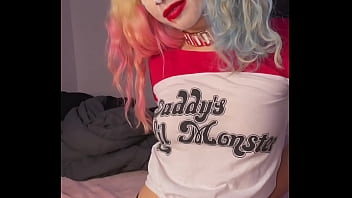 Harley Quinn nimmt einen großen schwarzen Schwanz!