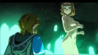 Blonde Zelda Girl Suck In The Pool // Uncensored Hentai 2D