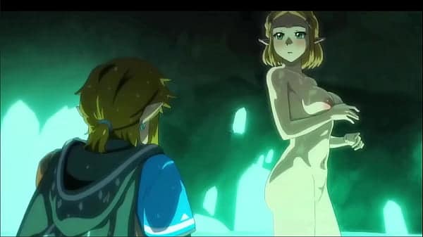 Blonde Zelda Girl Suck In The Pool // Uncensored Hentai 2D